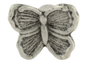 Knob Hill 1-3/8" Butterfly Knob Antique Pewter