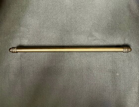 Liberty LQ-P17843-ABT-A 13" Olive Leaf Pull Tumbled Antique Brass