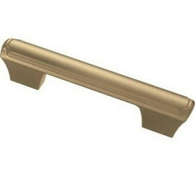 Liberty Hardware 3" or 3-3/4" Athen Dual Mount Theo Pull Champagne Bronze