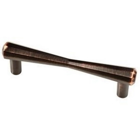 Liberty Hardware 3-3/4" Melrose Pull Bronze with Copper Highlights