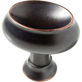 Liberty (2-Pack) 1-3/8" Bradley Knob Bronze with Copper Highlights