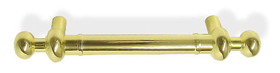 Liberty Hardware 3" Beautiful Pull Polished Brass
