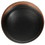 Liberty Hardware (50 Pack) 1-1/8" Simple Knob Venetian Bronze with Copper Highlights