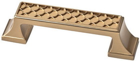 Liberty Hardware 3" Scalloped Pull Champagne Bronze