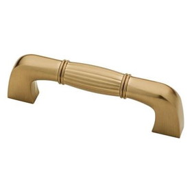 Liberty Hardware 3" Fluted Pull Champagne Bronze