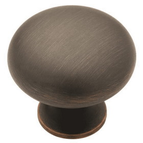 Liberty 1-1/4" Avante Smooth Knob Bronze with Copper Highlights