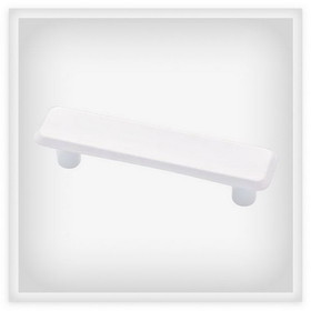 Liberty Hardware 3" Flared Pull Glossy White Finish