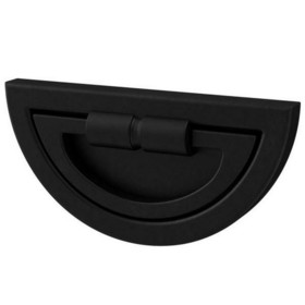 Liberty Hardware 3" Warm Industrial Campaign Pull Flat Black