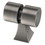 Liberty Hardware 1-1/16" Warm Industrial Cylinder knob Heirloom Silver