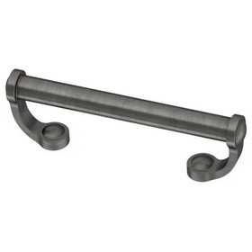 Liberty Hardware 5" Rustic Farmhouse Pull Heirloom Silver