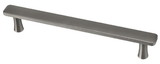 Liberty Hardware Lindley 5-1/16 in. (128mm) Centers Heirloom Silver Drawer Pull