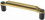 Liberty Hardware 3-3/4" Riveted Pull Brushed Brass with Soft Iron