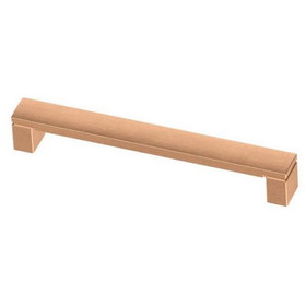 Liberty Hardware 6-5/16" Simply Geometric Pull Brushed Copper