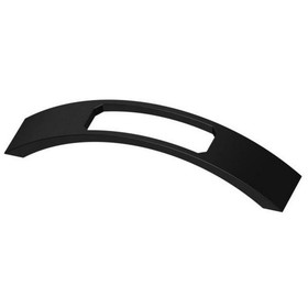 Liberty (9-Pack) 6-5/16" Cutout Curved Pull Flat Black