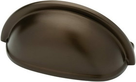Liberty Hardware 3" Plain Cup Pull Rubbed Bronze