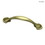 Liberty Hardware (12-Pack) 3" Half Round Foot Pull Tumbled Antique Brass