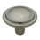 Liberty Hardware 1-1/4" Top Ring Round Knob Antique Iron