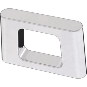 Liberty Hardware 1-3/16"  Centers Squared Modern Pull Polished Chrome