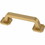 Liberty Hardware 3" Notched Backplate Pull Bayview Brass