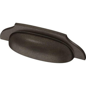 Liberty Hardware 3" Winged Cup Pull Cocoa Bronze