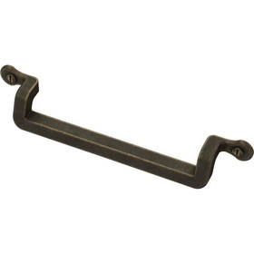 Liberty Hardware 5" Refined Farmhouse Pull Warm Chestnut