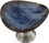 Liberty LQ-P41746-B-C (4-Pack)1-3/4" Glazed Concaved Ceramic Knob Blue
