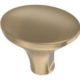 Liberty 1-1/4" Simply Smooth Oval Knob Champagne Bronze