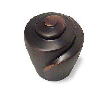 Liberty Hardware 1-3/16" Scroll Knob Venetian Bronze