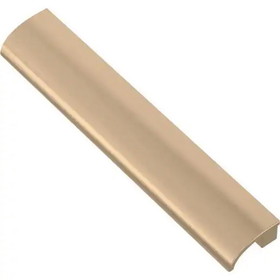 Liberty Hardware 4" or 5-1/16" Dual Mount Rounded Slimline Champagne Bronze