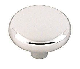 Liberty Hardware 1-1/4" Mushroom Round Cap Top Knob Polished Chrome