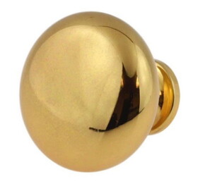 Liberty Hardware (25-Pack) 1-3/16" Round Knob Gold Plated
