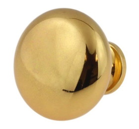 Liberty Hardware 1-3/16" Round Knob Gold Plated