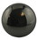 Liberty Hardware 1-3/16" Round Hollow Knob Black Chrome