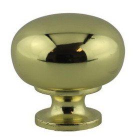 Liberty Hardware 1-1/4" Traditional Knob Bright Polished Brass