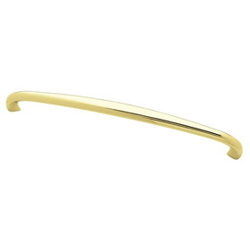 Liberty Hardware 12" Colossus Dee Pull Polished Brass