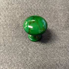 Liberty 1-3/16" Marbleized Round Knob Green