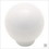 Amerock 1-1/4" Ceramic Ball Knob White