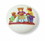 Liberty Hardware 1-1/2" Three Bears Ceramic Knob