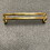 Liberty Hardware 3-3/4" Solid Brass Rail Style Pull Polished  Brass