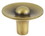 Liberty Hardware 1-3/8" Asian Hub Knob Tumbled Antique Brass