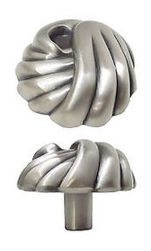 Liberty Hardware 1-3/4" Knot Knob Brushed Satin Pewter