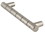 Liberty Hardware 3-3/4" Designer Ring & Dot Bar Pull Satin Nickel