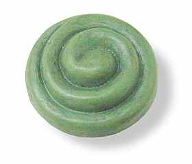 Liberty Hardware 1-1/2" Celtic Coil Knob Stoneware Green