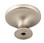 Liberty Hardware 1-3/8" Betsy Fields Knob Brushed Pewter with Bisque Ceramic Insert