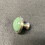 Liberty LQ-PBF454Y-G-C 1-3/8" Betsy Fields Knob Satin Nickel with Green Ceramic Insert