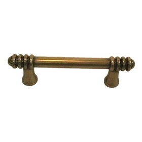Liberty Hardware (25-Pack) 3" Ringed Pull Tumbled Antique Brass
