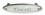 Liberty Hardware 3" Towel Drawer Pull With Satin Nickel with Sage Green Script