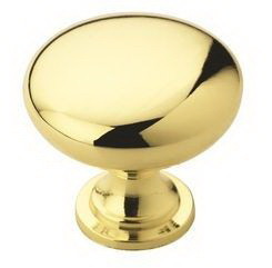 Amerock 1" Small Knob Highly Polished Brass