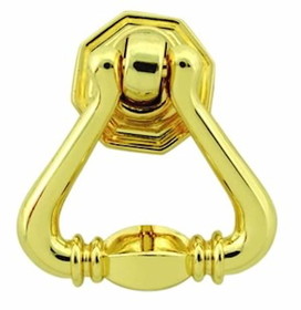 Liberty Hardware 1-3/16" Traditional Drop Pull Polished Brass