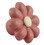 Liberty Hardware 1-1/2" Classic Flower Resin Knob Pink & White